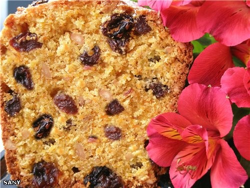 Вчера приготовила МОРКОВНЫЙ КЕКС С ИЗЮМОМ И ОРЕХАМИ