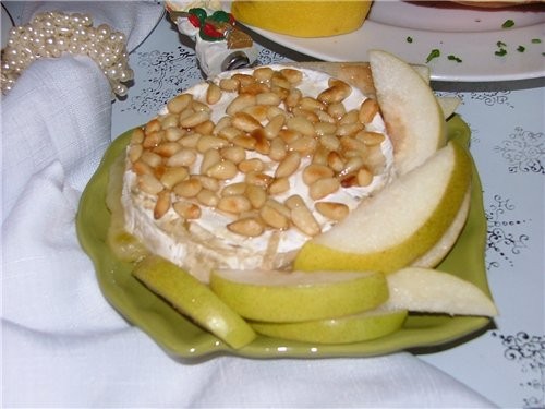 ПАШТЕТ ИЗ КУРИНОЙ ПЕЧЕНИ С GRAND MARNIER ДИП ИЗ СИНЕГО СЫРА С ПОРТВЕЙНОМ ПЕЧЁНЫЙ БРИ С МЁДОМ И КЕДР... - 3