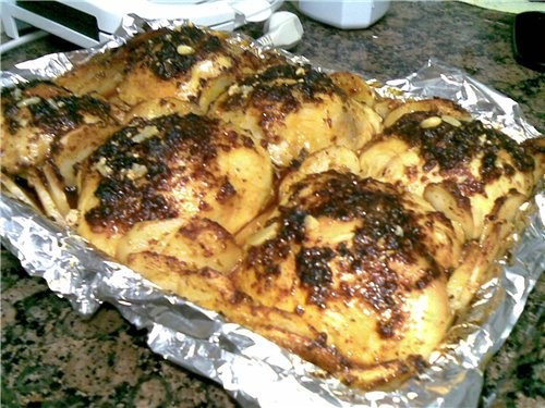 Фаршированная курочка Похоже на Мадфуне ,но более упрощенный вариант - 2