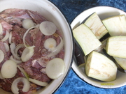 Запеченная Баранина с Розмарином и Овощами * Ингредиенты * 2кг баранины * 1 бутылка " Боржоми * сол... - 4