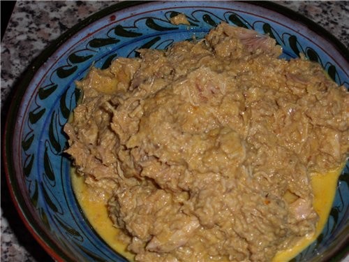 Сациви из вчерашней курицы
