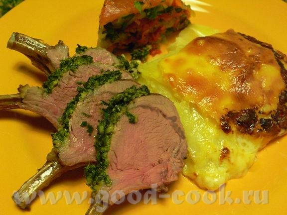 Карэ ягненка с травяной корочкой Вкусно, нежно, ароматно - 2