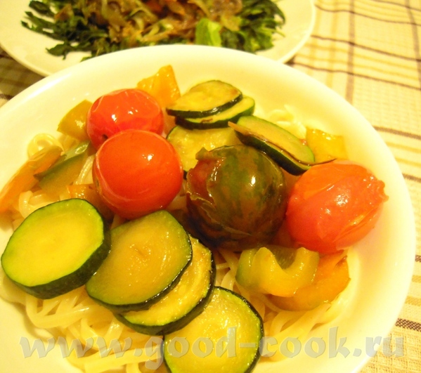Картофельная фокачча Рожденственский салат Макароны с овощами - 3