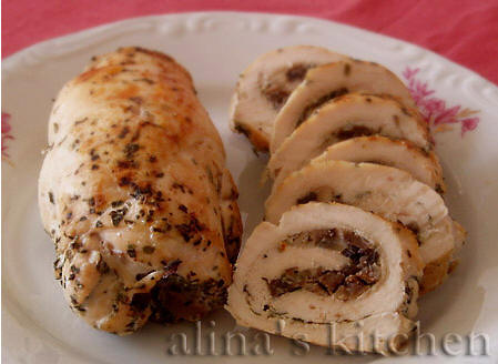 Рулетики из куриной грудки Собственно, строго рецепта нет