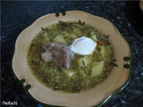 борщ со свежей капустой и грибами - 2