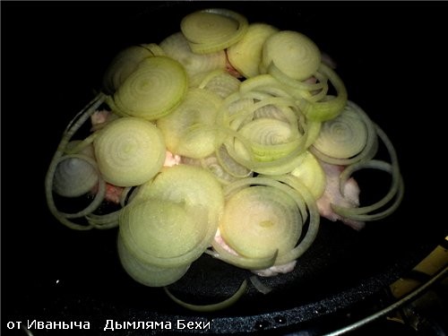 Закладываем продукты в котёл … или «заряжаем» Дымляму - 3