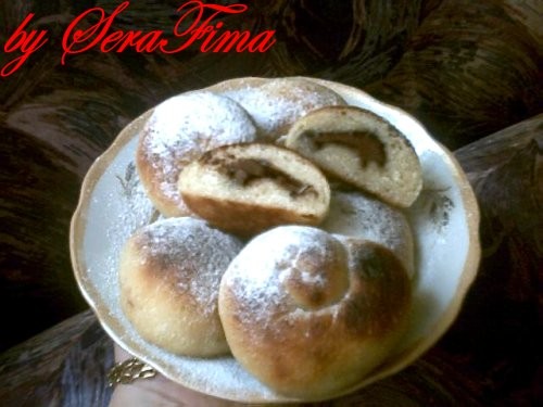 Вика, я поняла, что у тебя другое тесто, хитренькая, с этим еще и удобнее готовить - 2