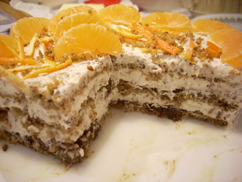 Крендель с начинкой Paris- Brest Итальянский орехово-шоколадный торт Ёлочка из профитролей с малино... - 2