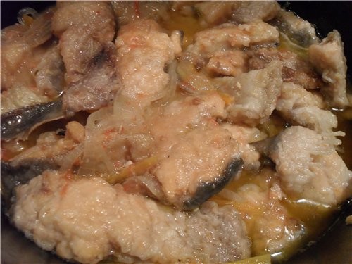 Принесла спасибо за Горбушу в маринаде Свете Очень вкусная рыбка получилась