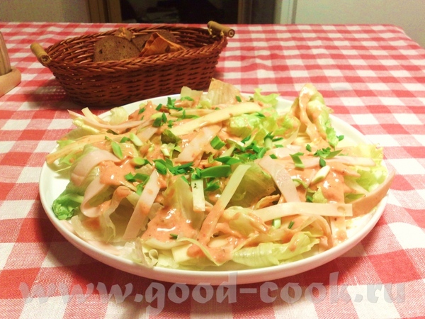 какой деликатный салат,обожаю такие