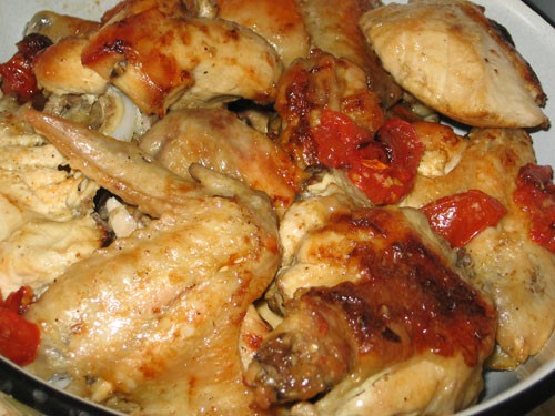 Фруктовая курочка Курица кисло-сладкая с помидорами - 4
