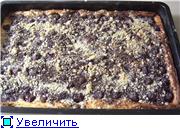 Пирог с творожком и вишенками к чаю