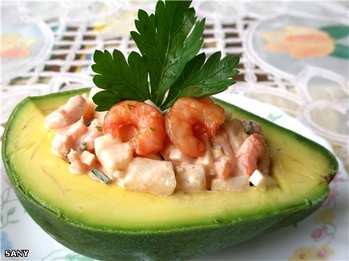 ФАРШИРОВАННЫЙ АВОКАДО Быстро и очень вкусно