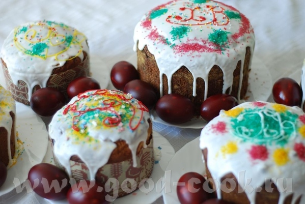 Алиса, вот мои куличи
