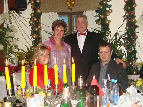 Мои мама, папа, я и муж