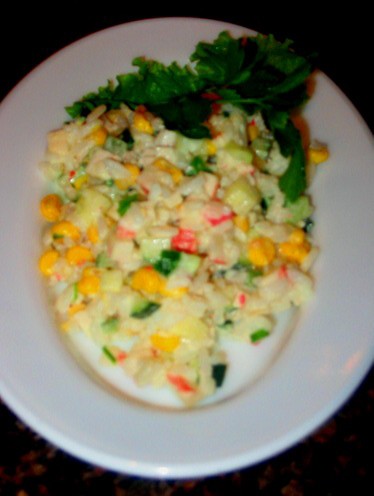 Девочки у нас сегодня на ужин: Суп-потаж грибной салатик Помидорный салатик - 3
