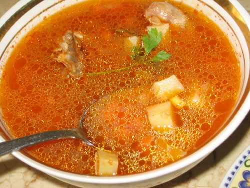 Филе морской рыбы в мешочке из кукурузной муки (по-молдавски) Суп по-простецки Куриные ножки в "Бис... - 3