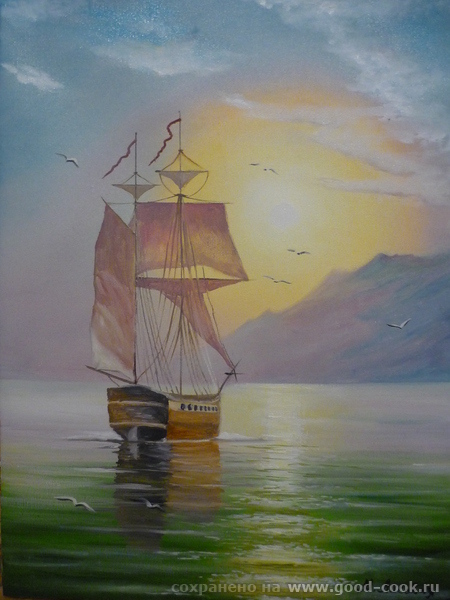Холст/масло 48*35