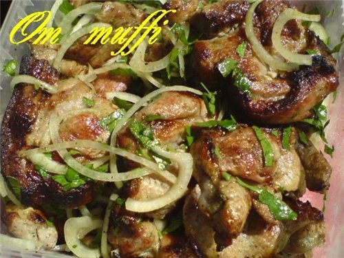 Мяско потрясающее Я вас девоньки, тоже пришла угостить мясцоооооооом ШАШЛЫК ОТ МИКАЕЛЯ СОУС ТОМАТНЫ...