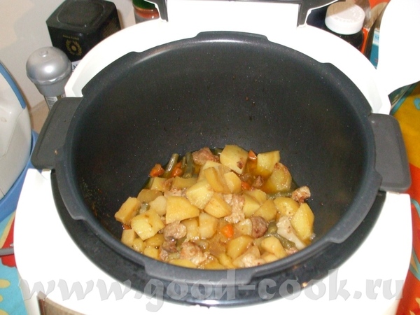 Рагу овощное со свининой - 2