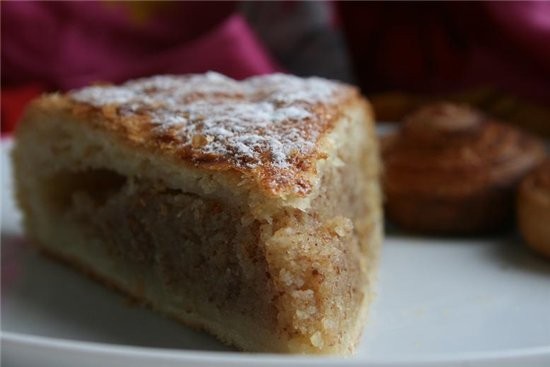 этот пирог от Мишель слова автора,фото мои Пирог "Pithiviers" Для слоёного теста: 350 г муки 350 г... - 2