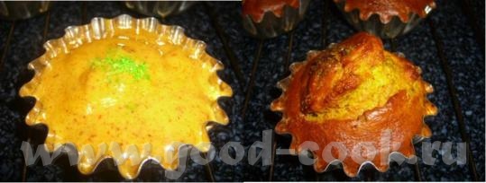 Маффины с хурмой и изюмом за основу этих маффинов взяла вот этот рецепт