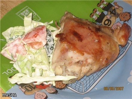 ЧЕСНОЧНАЯ КУРОЧКА