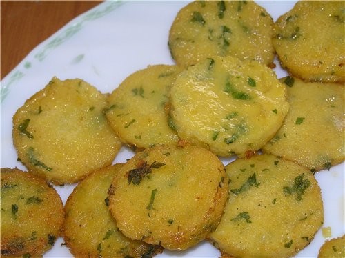 Томатный суп с фасолью и хрустящими гренками из поленты с пармезаном в мексиканском стиле Гренки: 1... - 2