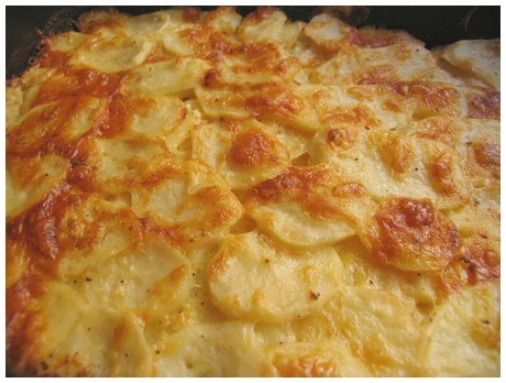 ,          -Gratin dauphino...