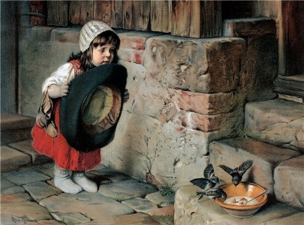 Saffron Splendour старые открытки: Скотт Уэйд (Scott Wade) - американский художник - 2
