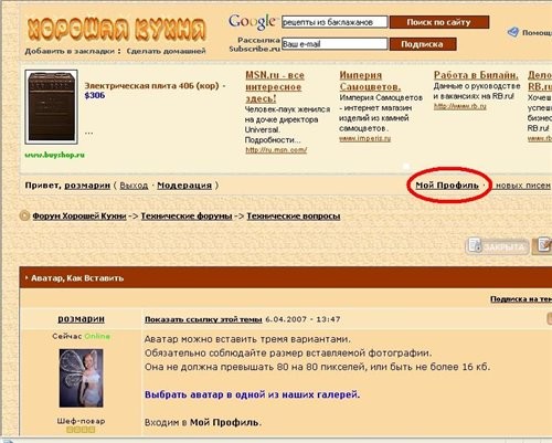 Введите ссылку на файл Вашего аватара - 4