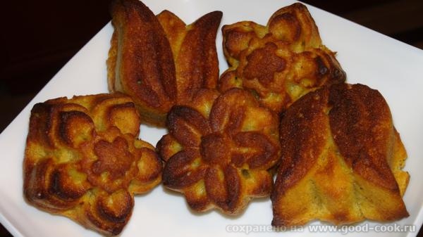 маффины с кокосом и бананом