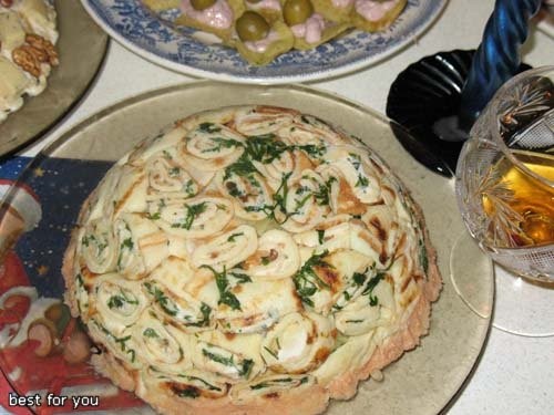 САЛАТ "ШАРЛОТКА" Идею этого салат взяла у Ирины Кутовой, но делала под себя - 2