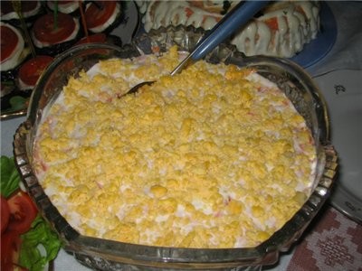 салат "Мимоза"