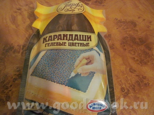 У меня есть гелевые карандаши для рисования