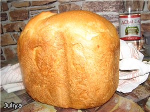 Ну вот мой хлебушек с сыром