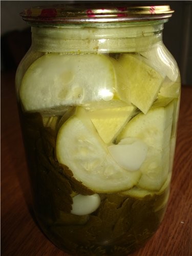 МАРИНОВАННЫЕ КАБАЧКИ