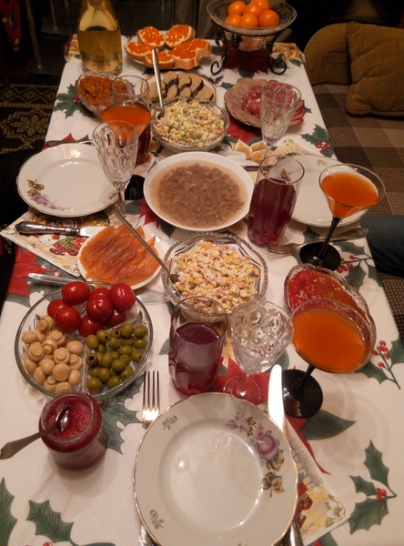 Новогодний стол