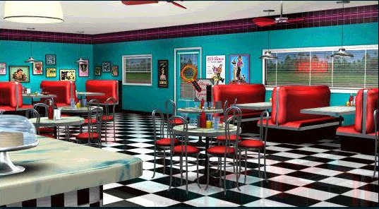       DINER- here 1930-1970e -     ... - 2