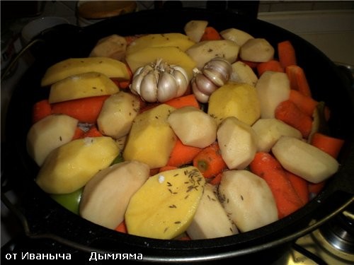 И вот подходит очередь картофеля