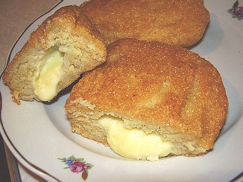 Вот вчера делала мчади - лепешки из кукурузной муки - 2