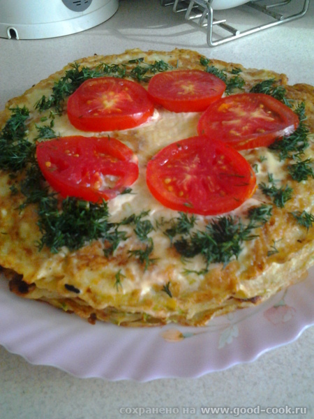 кабачковый торт