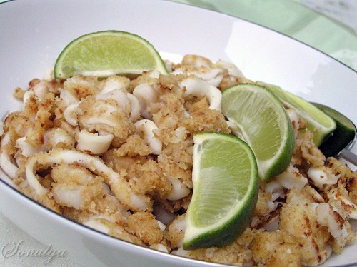      Calamari Fritti -       