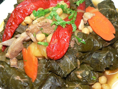 Конечно же плов как у нас принято: Dolma: - 2