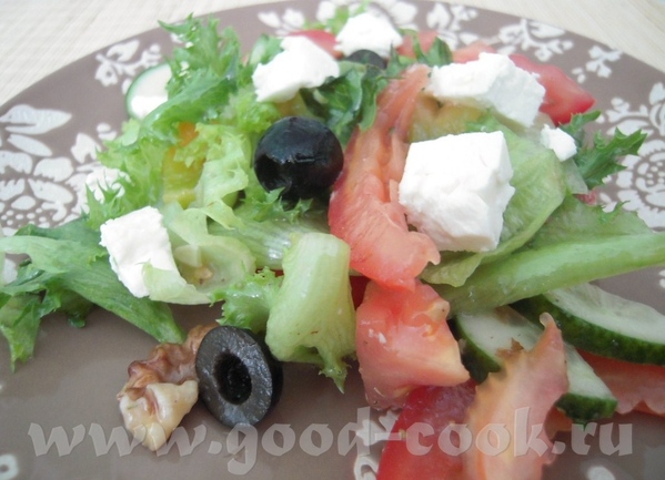 Греческий салат Сочни с сыром