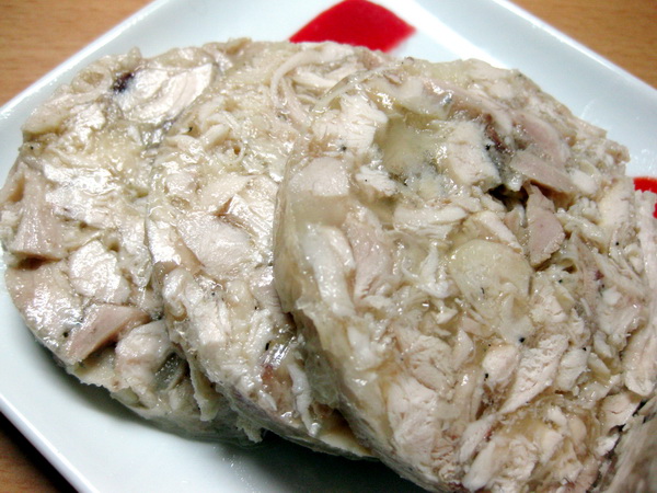 куриный зельц