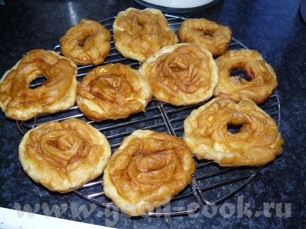 У нас продаются очень вкусные жареные в жиру из заварного теста кольца с глазурью и мои дети, особе... - 5