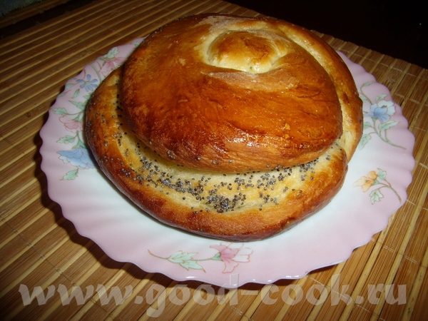 Плюшки с маком И винегрет