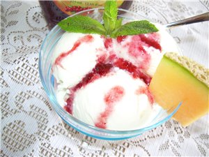 шарики из мороженного К стати ЛЮДИ, у меня есть ложка специальная для мороженного, а шарики аккурат... - 3
