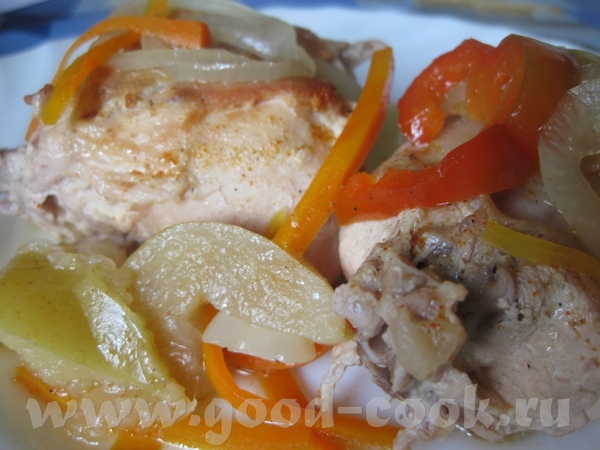 Кролик с яблочками от
